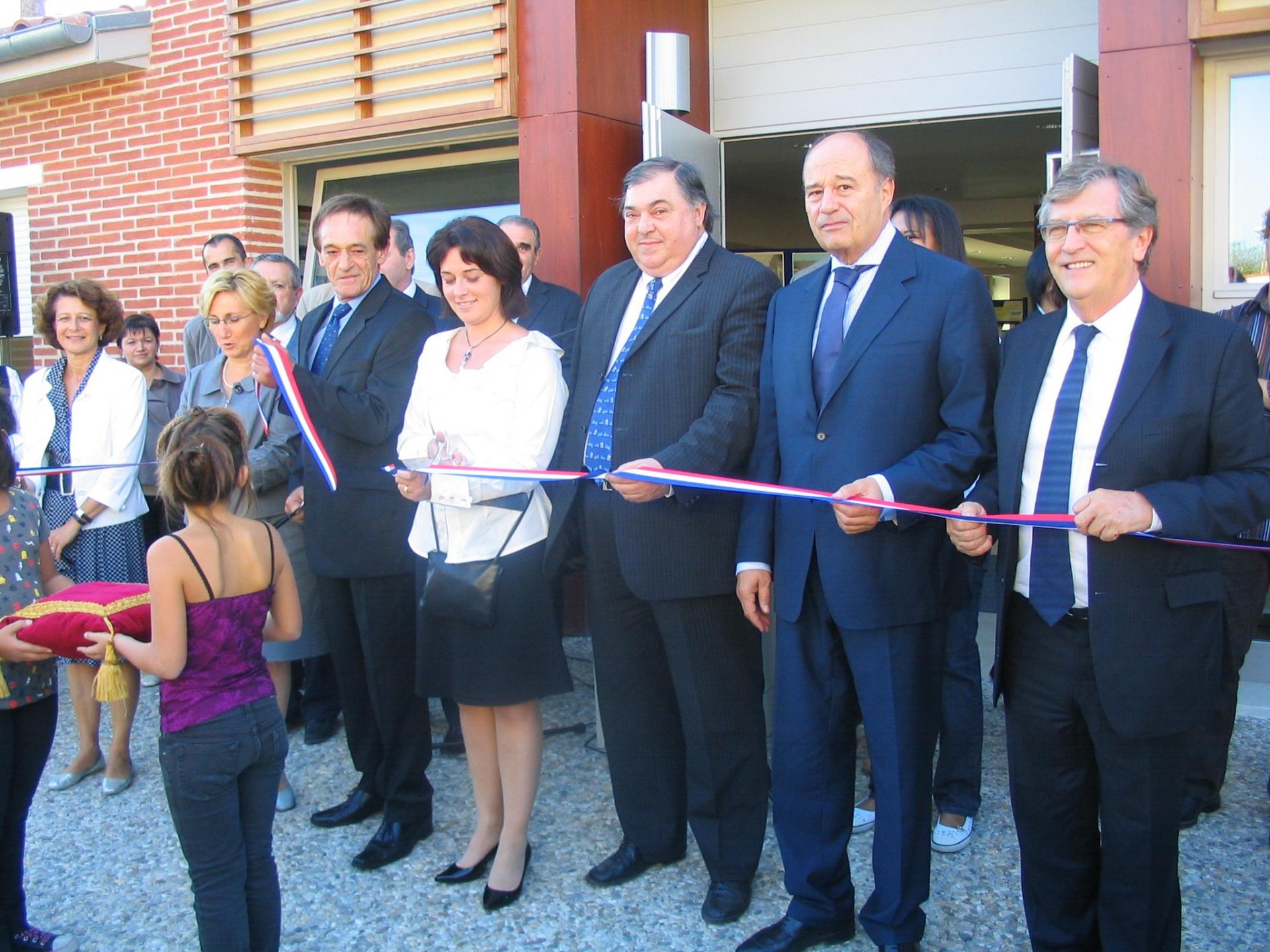 Inauguration de la nouvelle mairie 2008