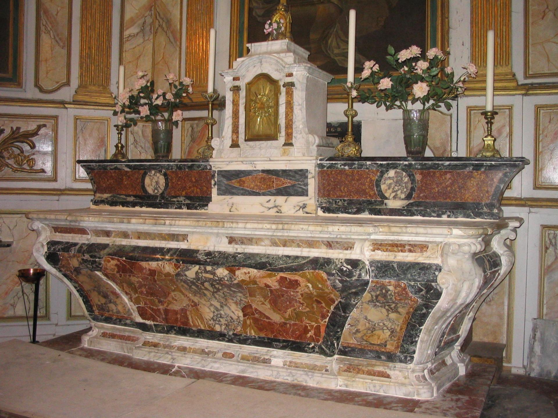 L'autel provenant de Grand Selve